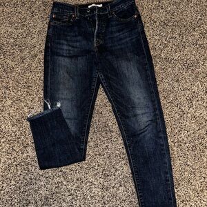 Levi's Classic Blue Denim Jeans